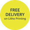 FREE Delivery on Litho Printing